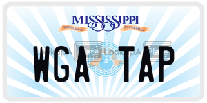 WGATAP  license plate in MS
