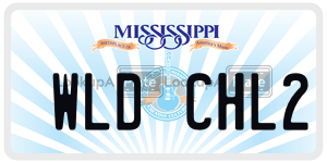 WLDCHL2  license plate in MS