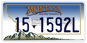 151592L  license plate in MT