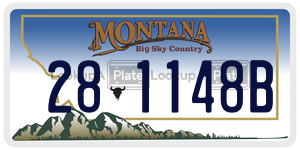 281148B  license plate in MT