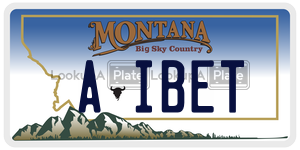 AIBET  license plate in MT