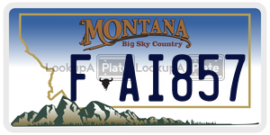 FAI857  license plate in MT