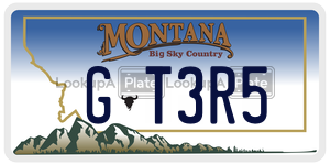 GT3R5  license plate in MT