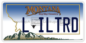LILTRD  license plate in MT