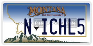 NICHL5  license plate in MT