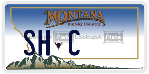 SHC  license plate in MT