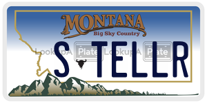 STELLR  license plate in MT