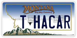 THACAR  license plate in MT
