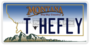 THEFLY  license plate in MT