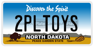 2PLTOYS  license plate in ND