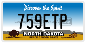 759ETP  license plate in ND