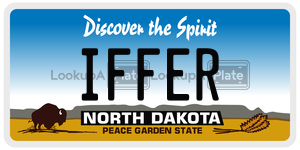 IFFER  license plate in ND