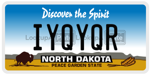 IYQYQR  license plate in ND