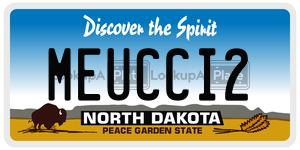 MEUCCI2  license plate in ND