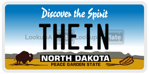 THEIN  license plate in ND
