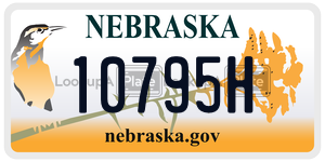 10795H license plate in Nebraska