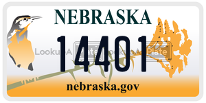 14401 license plate in Nebraska