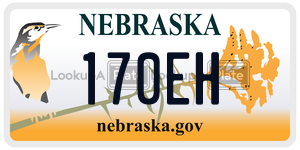 170EH  license plate in NE