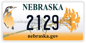 2129  license plate in NE