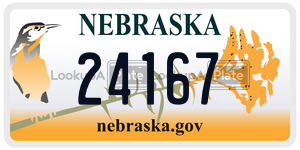 24167  license plate in NE