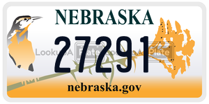 27291 license plate in Nebraska