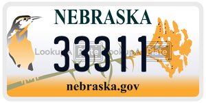 33311  license plate in NE