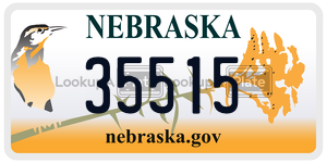 35515  license plate in NE