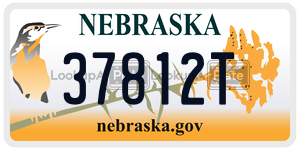 37812T  license plate in NE