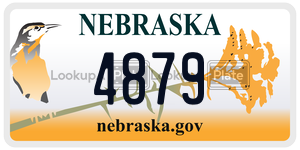 4879  license plate in NE