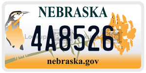 4A8526  license plate in NE