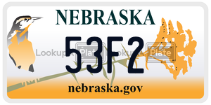 53F2  license plate in NE