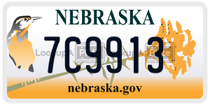 7C9913  license plate in NE