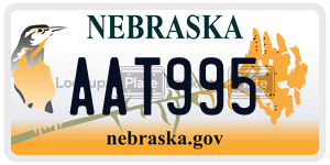 AAT995  license plate in NE