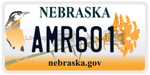 AMR601  license plate in NE