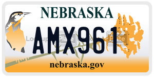 AMX961  license plate in NE
