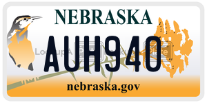 AUH940  license plate in NE
