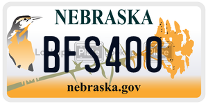BFS400  license plate in NE