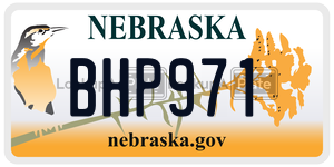 BHP971  license plate in NE
