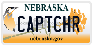 CAPTCHR  license plate in NE