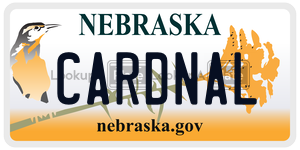 CARDNAL  license plate in NE