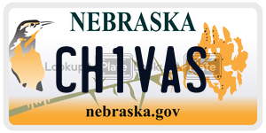 CH1VAS  license plate in NE