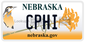 CPHI  license plate in NE