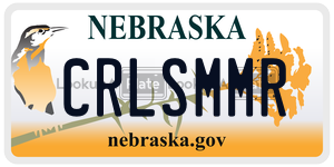 CRLSMMR  license plate in NE
