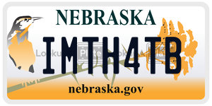 IMTH4TB  license plate in NE