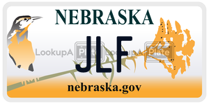 JLF  license plate in NE
