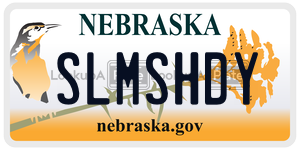 SLMSHDY  license plate in NE