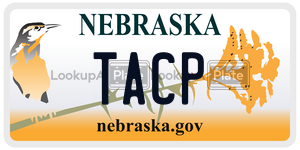 TACP  license plate in NE