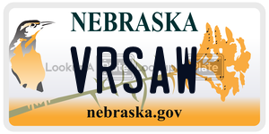 VRSAW  license plate in NE
