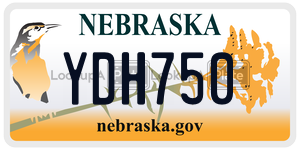 YDH750  license plate in NE