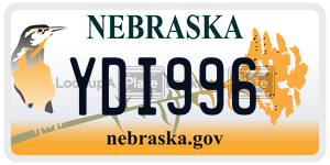YDI996  license plate in NE